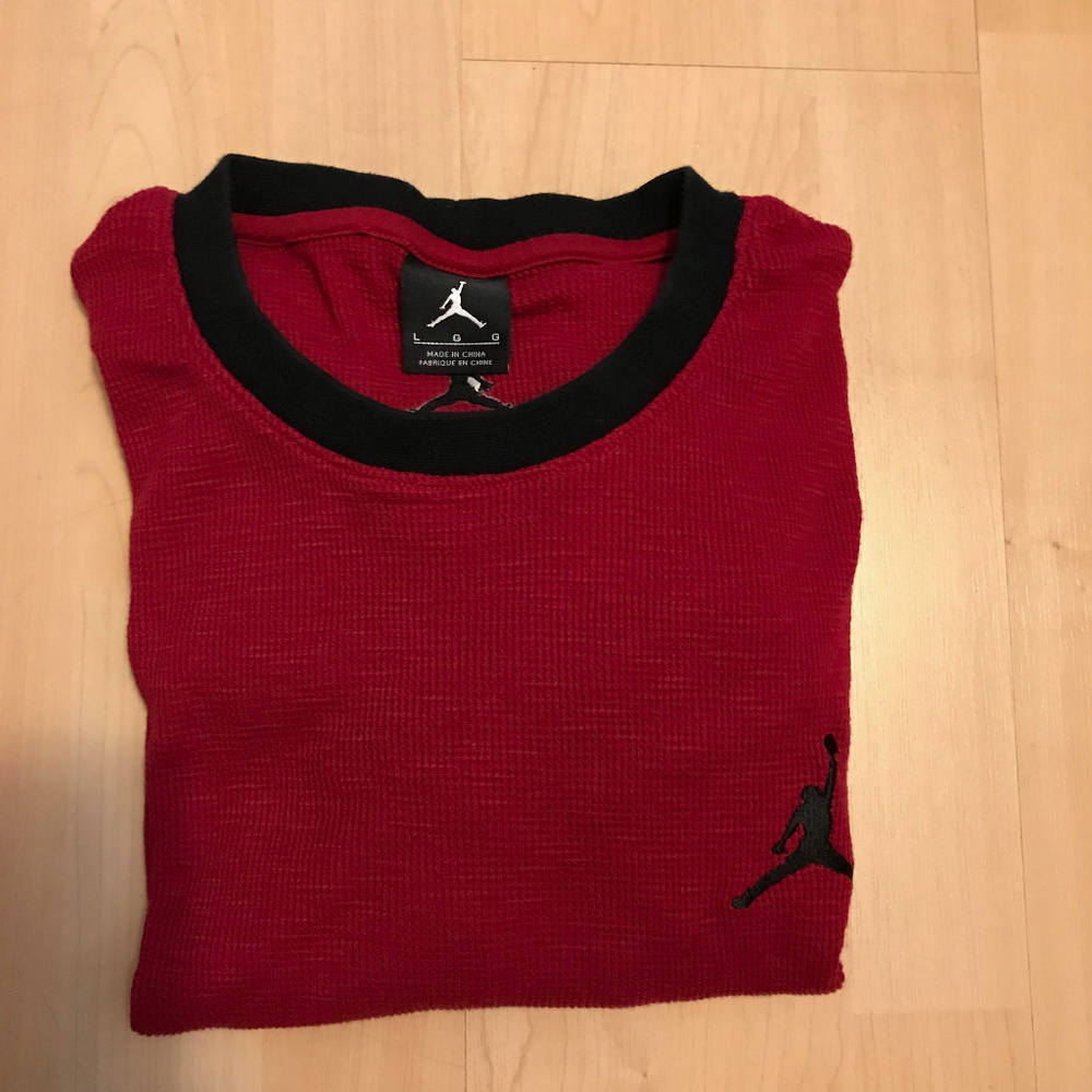 Jordan Long Sleeve Thermal Shirt Size L